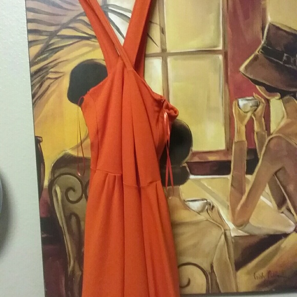 ZARA Evening Collection Basic criss cross dress - Picture 2 of 5